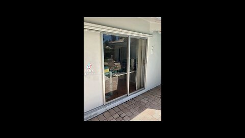 Sliding glass door repair; roller replacement and track refurbishing, in #bocaraton, #florida.