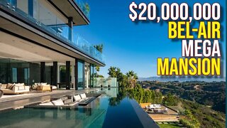 Inside $20,000,000 Bel-Air Mega Mansion Stunner!!