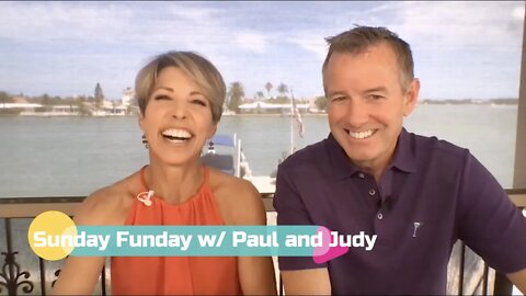 Sunday Funday from St Pete FL 🎉 FB LIVE with Paul and Judy