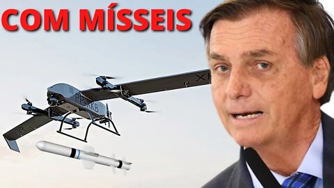 CONFIRMADO Brasil VAI lancar DRONE ARMADO com MISSEIS
