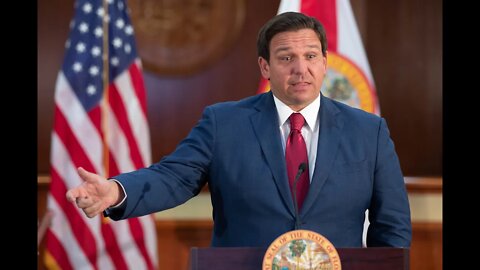 Governor Ron DeSantis holds press conference at Florida State Capitol