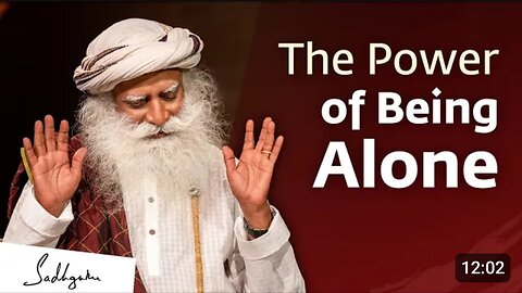 The Power Of Being alone| Ep-2| Life lessons
