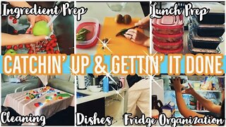 ULTIMATE CATCH UP & GET IT ALL DONE 2021 | CLEAN W ME/LUNCH PREP | SPEED CLEAN MOTIVATION | ez tingz