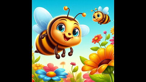 Little Bee Little Bee | Story song for kids | Fun song about little bee and other animals for kids