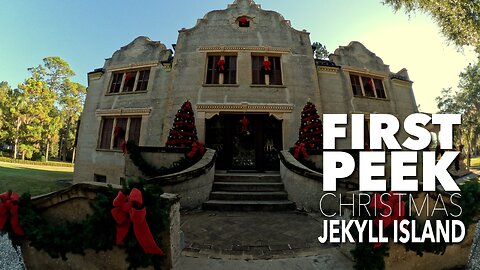 MY LITTLE VIDEO NO. 169--Christmas has already arrived on Jekyll Island.