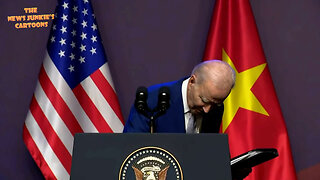 Never happened before in history: Biden's press conference was ended and cut short by a staffer during a rambling Biden moment.