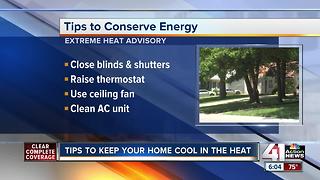 Tips to keep your home cool in the heat