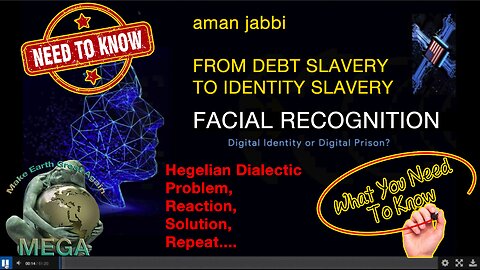 aman jabbi, FROM DEBT SLAVERY TO IDENTITY SLAVERY -- Facial Recognition - Digital Identity or Digital Prison? WHAT YOU NEED TO KNOW