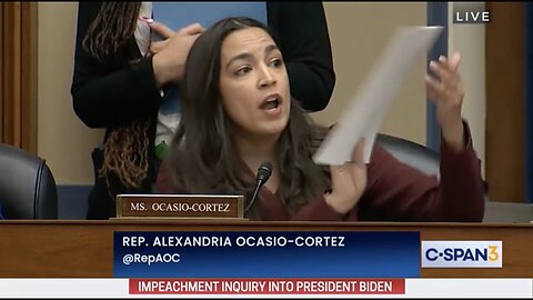 AOC Humilates Herself & Melts Down During Bobulinski Testimony