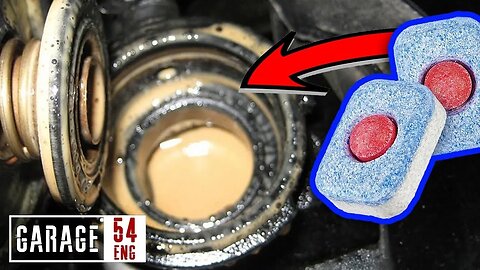 Flushing emulsion from the cooling system using dishwasher tablets - will it work?