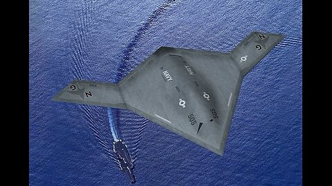 U.S. Navy X-47 Drone