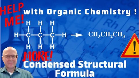 How to Convert Expanded Formula to Condensed Formula Practice 2! Help Me With Organic Chemistry