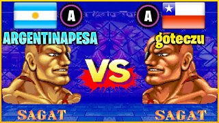 Street Fighter II': Champion Edition (ARGENTINAPESA Vs. goteczu) [Argentina Vs. Chile]