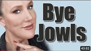 Bye Jowls // How to Get Rid of Sagging Jowls