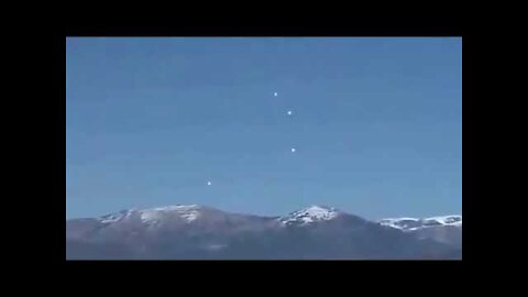 The UFO SWARM Invaded Colorado Filmed Footage
