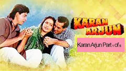 Karan Arjun Full Movie ! Part No 1 of 5 ! Shahrukh Khan Salman Khan Movie ! Bollywood movies !