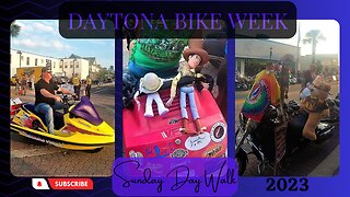 Daytona Bike Week 2023 | Sunday Day Walk | Main Street | Daytona Beach