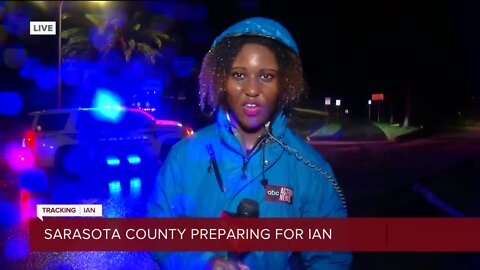 Jada Williams in Sarasota County | Law enforcement has been blocking the John Ringling Causeway since 8 p.m. last night.