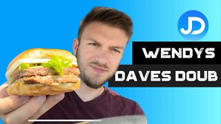 Wendys Daves Double Hamburger review