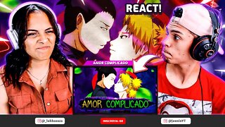 AMOR COMPLICADO (Shikamaru & Temari) FELÍCIA ROCK ft.MHRAP [Prod Sidney Scaccio] | [React em Live] 🔥