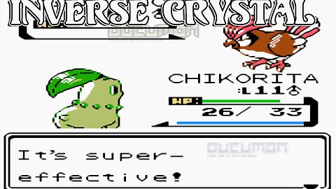 Pokemon Inverse Crystal - Nuzlocke, Inverse Battle Hack ROM for Pokemon Crystal