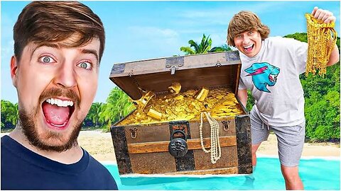 Mr beast treasure 💰 finding challenge 😱😱🧐😱