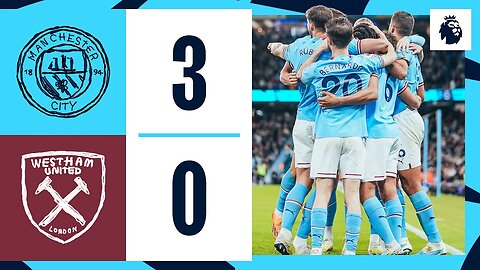 HIGHLIGHTS Man City 3-0 West Ham _ Ake and Foden score as Haaland breaks ANOTHER