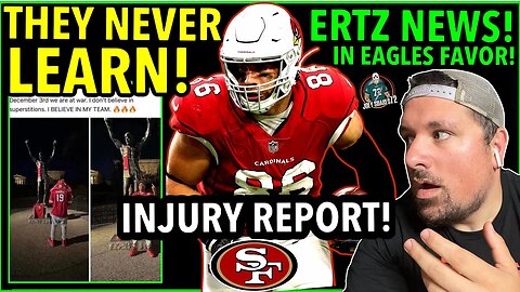 THEY NEVER LEARN! SHOCKING! ERTZ NEWS IS HUGE! GOEDERT DOUBTFUL! HOW TO STOP 49ERS? EAGLES UPDATE!