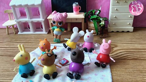 The new student in school- Peppa Pig has new student in class- BaraeStories