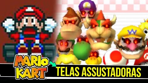 TELAS ASSUSTADORAS do Mario kart ANTEPIRATARIA #shorts