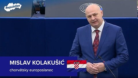 Mislav Kolakušić - poslanec EU: Válka na UA se nedá zastavit dalším penězi do zbraní, pouze jednáním