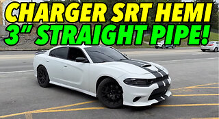 2020 Dodge Charger SRT HEMI w/ 3 INCH STRAIGHT PIPES!