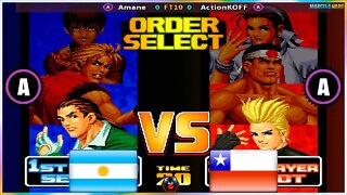 The King of Fighters '98 (Amane Vs. ActionKOFF) [Argentina Vs. Chile]