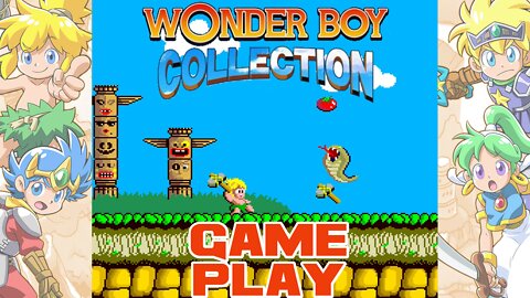 🥰💞🎮 Wonder Boy Collection - Nintendo Switch Gameplay 🎮💞🥰 😎Benjamillion