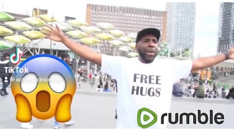 Woman rejects my FREE HUG😱