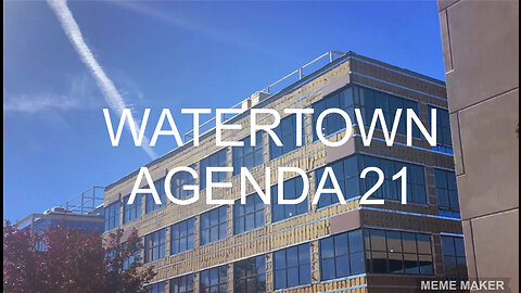 Watertown- AGENDA 21 and the Marathon Bomber