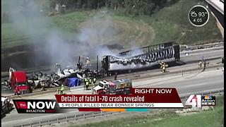 Officials ID victims of I-70 crash that killed 5