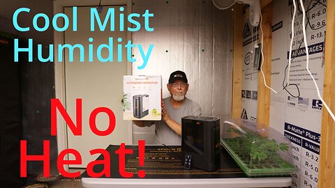 Spider Farmer 4L Cool Mist Humidifier - Unbox, Test, Review.
