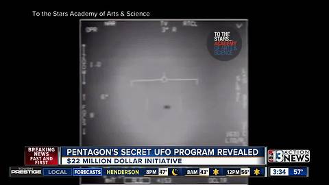 Pentagon's secret UFO program has been revealed