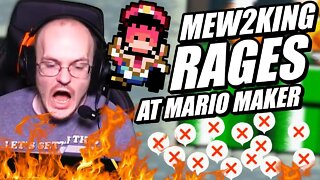 Mew2King RAGES at Mario Maker