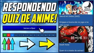 Desafio: Respondendo perguntas sobre animes!! | Hueco Mundo