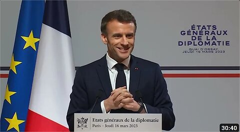 États généraux de la diplomatie - Discours d'Emmanuel Macron