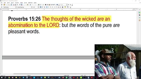 Proverbs 15:9 THE WAY of THE WICKED is an ABOMINATION to THE LORD