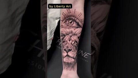 Stunning work by Liberty Art #shorts #tattoos #inked #youtubeshorts