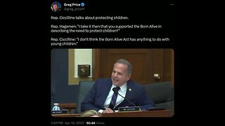 Rep. David Cicilline - "I don't think the Born-Alive Act has anything to do with young children"