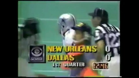 1991-12-08 New Orleans Saints vs Dallas Cowboys