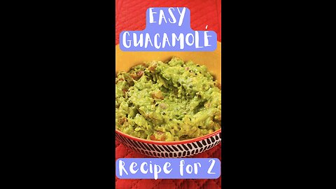 Easy Guacamolé 🥑🌶️😋