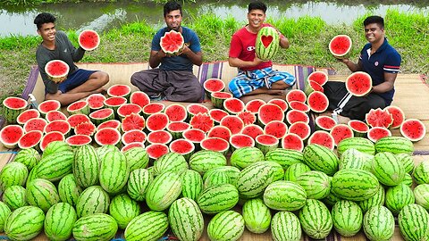 Biggest watermelon juice 😋🤤🤤