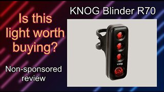 KNOG BLINDER R70 is this light worth buying?