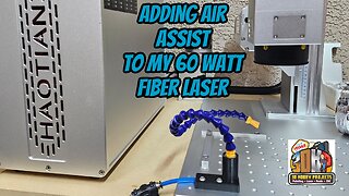 Hoatian 60 Watt Fiber Laser | Air Assist | Light Source Engraving